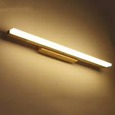 Sjun Japan Stil Aus Holz Wandleuchte Fuhrte Quelle Anti Fog Bad Spiegel Lampe Wohnzimmer Dekoration Leuchte Weiss 40 Cm 8w Warmweiss Wandleuchte Lampe Spiegel