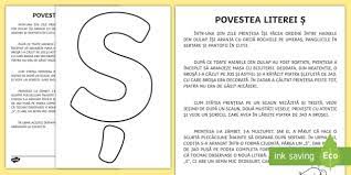 În țările vorbitoare de limbă engleză, copiii sunt deseori învățați mai întâi să scrie cu litere de tipar, iar. Litera È Poveste Teacher Made