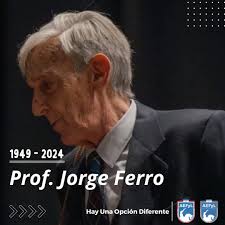📌Desde AEFyL y AEFyL Egresados lamentamos el fallecimiento del Dr. Jorge  Ferro, hombre de bien y uno de los mayores expertos en lengua castellana de  las obras de JRR Tolkien y CS