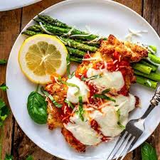 Keto Chicken Parmesan Recipe - Air Fryer or Oven - Low Carb ...