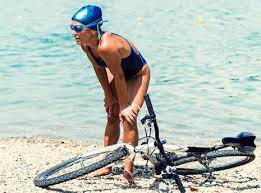 As you finish the swim, stretch your ankles so they don't cramp, then get out of the water slowly to give your legs a short reintroduction to land. Everything You Need To Know About Bonking Active