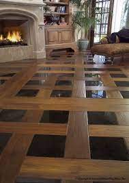 Wood look tile is very durable and resists fading and scratching. Tile And Wood Combo So Unique Beautiful I Love It Amazing Idea House Design House Floor Design