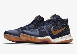 Too bad you can't get it.what's your favorite pair of your shoes?my favorite pair. Nike Kyrie 3 Obsidian Gold 852395 400 Sneakernews Com
