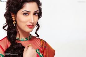 Image result for yami gautam in action jackson blue saree