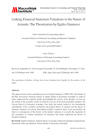 We did not find results for: Pdf Linking Financial Statement Valuations To The Nature Of Azienda The Theorization By Egidio Giannessi