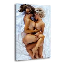 Amazon.com: EFC Side By Side - Póster de mujeres sexis desnudas y  calientes, pintura decorativa, lienzo, arte de pared, póster de sala de  estar, dormitorio, pintura de 12 x 18 pulgadas (11.8