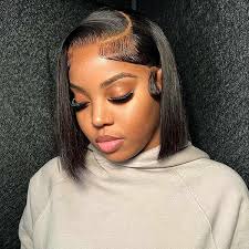 Amazon.com : JOHLUA 13x6 Straight Lace Front Wigs Human Hair, 100% Virgin  Remy Hair, No Shedding, No Tangle, Glueless Wigs for Women, Medium Size  Cap, 21.5-22.5 Inches : Beauty & Personal Care