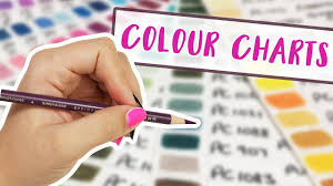 Make Your Own Colored Pencil Color Charts