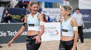 Beach volleyball duo ludwig / kozuch: Ludwig Kozuch Erreichen Bei Der Beachvolleyball Em Im Viertelfinale Rbb24