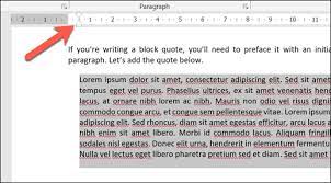 Instead, they must be formatted to stand out from the rest of the text, signalling to some other citation styles also require indentation on the right side, different spacing, or a smaller font. How To Add Block Quotes In Microsoft Word