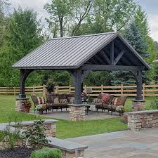 Free diy gazebo plans & ideas. Choosing The Right Material For Your Backyard Structure