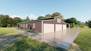 It features a functional overhang that can be used for storage or a carport. Barndominium Kits And Prices Barndominium Metal Kit Homes Shipped Nationwide Direkam Penuh