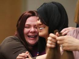 Photos: Students at Kearns school donate hair to Locks of Love