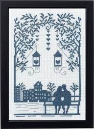 Check spelling or type a new query. Permin Couple On A Bench Cross Stitch Kit 929367 123stitch