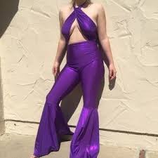 Selena last concert glitter purple jumpsuit *made to order only* i will message with required measurements after purchase. Forplay Other Selena Purple Sparkly Jumpsuit Poshmark
