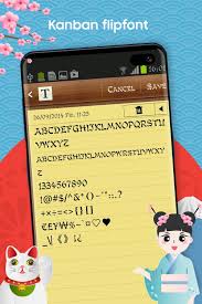 Kaban Flipfont Kanban Galaxy User Interface
