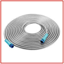Metal Garden Hoses At Home Depot In 2020 Metal Garden Hose Garden Hose Garden Hose Storage