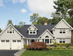 If you have a brown roof consider shades of tan, beige, red, orange, or yellow. Exterior Home Paint Ideas Inspiration Benjamin Moore
