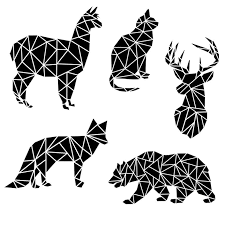 Download Fractured Animal Silhouette Svg Png Eps 1241234 Png Images Pngio