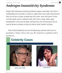 Androgen insensitivity syndrome (ais) is one of a number of biological intersex conditions. Fangirling Looks Like Aeltrileaf Is Now Diagnosing Sophie