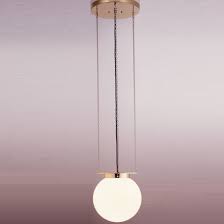 Bauhaus ist ihr fachcentrum für werkstatt, haus und garten. Tecnolumen Bauhaus Hangeleuchte Mit Kette Opalglas Wohnlicht