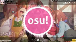 Osu Skin Miku Nakano Album On Imgur Is a popular rhythm game where notes appear to the beat of a song and the player must hit them for points. osu skin miku nakano album on imgur