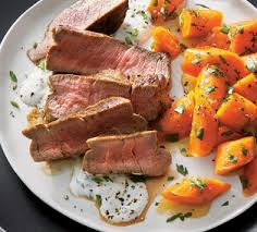 It seems the one you recommend in your link, is different from the one you use in the video which you leave in the oven, or one where the long cord can stay outside of the oven for an easier read. Beef Tenderloin With Horseradish Cream And Glazed Carrots Dieta Efectiva