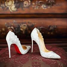 13 Pretty Wedding Shoes That Celebrity Brides Wore Bride Shoes White Wedding Shoes Wedding Shoes