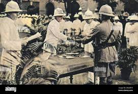 British and indian police officers hi ...