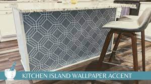 The kitchen is one of the most complicated spaces to design in a house — and figuring out how to design an island can be confusing for homeowners. Kitchen Island Wallpaper Accent Youtube