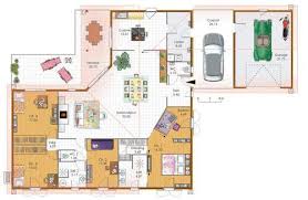 Grande Maison De Plain Pied Plan Maison 4 Chambres Plan Maison Plain Pied Plan Maison