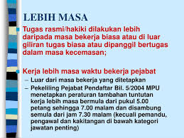 Surat arahan keria lebih masa surat pengesahan tugas lebih 8 jam. Ppt Perintah Am Bab G Waktu Bekerja Dan Lebih Masa Powerpoint Presentation Id 4559362