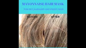Mayonnaise contains oil, specifically canola and soybean oil, along with egg yolk, vinegar, and lemon juice. Mayonnaise Hair Mask For Dry Damaged And Frizzy Hair Youtube