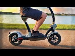 Kobra Seated Electric Scooter Falcon Pev Youtube Electric Scooter Electricity Scooter