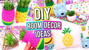 Cool room transformations and house crafts that will amaze you: Diy Room Decor Ideas Easy Fun 5 Minute Diy S For Your Room Summer Room Decor Youtube