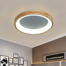 Surface mounted ceiling light fixtures are the. 12 Wide Dented Circular Led Flush Mount Light Nordic Style Wood And Acrylic Ceiling Light For Hallway Gr Ceiling Lights Led Flush Mount Flush Mount Lighting
