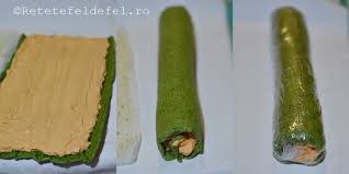 Rulăm usor, învelim rulada în folie de plastic și o lăsăm la rece până a doua zi. Rulada De Spanac Cu Crema De Branza ReÈete Fel De Fel
