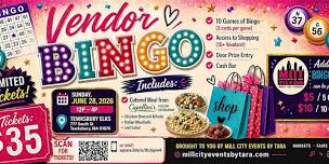Vendor BINGO with Mill City