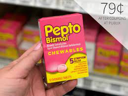 The dosage is based on your age, medical condition, and response to treatment. Pepto Bismol Chewables As Low As 79 At Publix