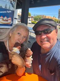 Me and my sister Tina, stopping by Cecil's again for only a small one this  time