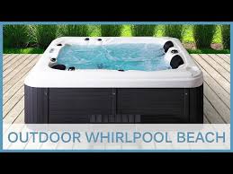Premium outdoor whirlpools sind winterfest. Outdoor Whirlpool Beach Produktvorstellung Youtube
