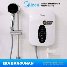 Water heater listrik instan yang higienis dan ekonomis. Jual Pemanas Air Listrik Midea Dsk 24q Water Heater Instant Terbaru Juni 2021 Blibli