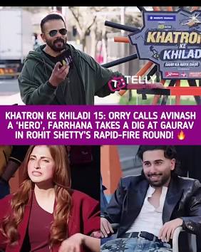 Rohit Shetty was highly impressed by Orry's resilience on KKK 15, AI generated