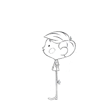 Brendan Merin Boy Drawing Morphing Scared Sketch Animation Gif Character Design Animated Drawings Drawings Character Design