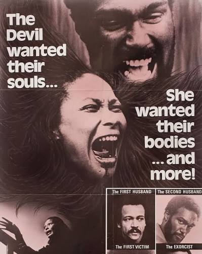 Original 1975 one sheet for one of many ill-conceived re-releases of Bill  Gunn's landmark vampire film GANJA & HESS (re-cut and re-titled as DOUBLE  POSSESSION) The newly restored 1973 cut plays tonight