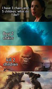 See more 'godzilla' images on know your meme! Godzilla Vs Kong Meme Template In The Comments Memetemplatesofficial
