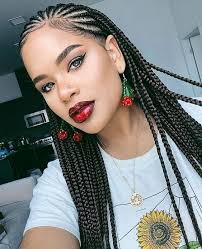 Short braid styles for black hair tied upwards. Cornrows Braided Hairstyles 2019 100 Best Black Braided Hairstyles You Should Try Correct Kid Braids For Black Hair Hair Styles African Braids Hairstyles