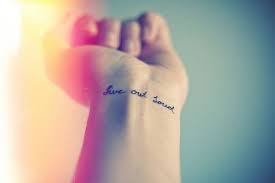 Ninety Two Live Out Loud Tiny Wrist Tattoos Wrist Tattoos Words Tattoos