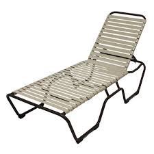 Unbranded Marco Island Dark Cafe Brown Commercial Grade Aluminum Vinyl Strap Outdoor Chaise Lounge In Putty 2 Pack C222 R P The Home Depot In 2020 Pool Chaise Lounge Patio Chaise Lounge Patio Chaise