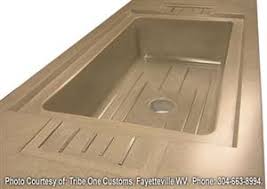 concrete countertop rubber sink mold